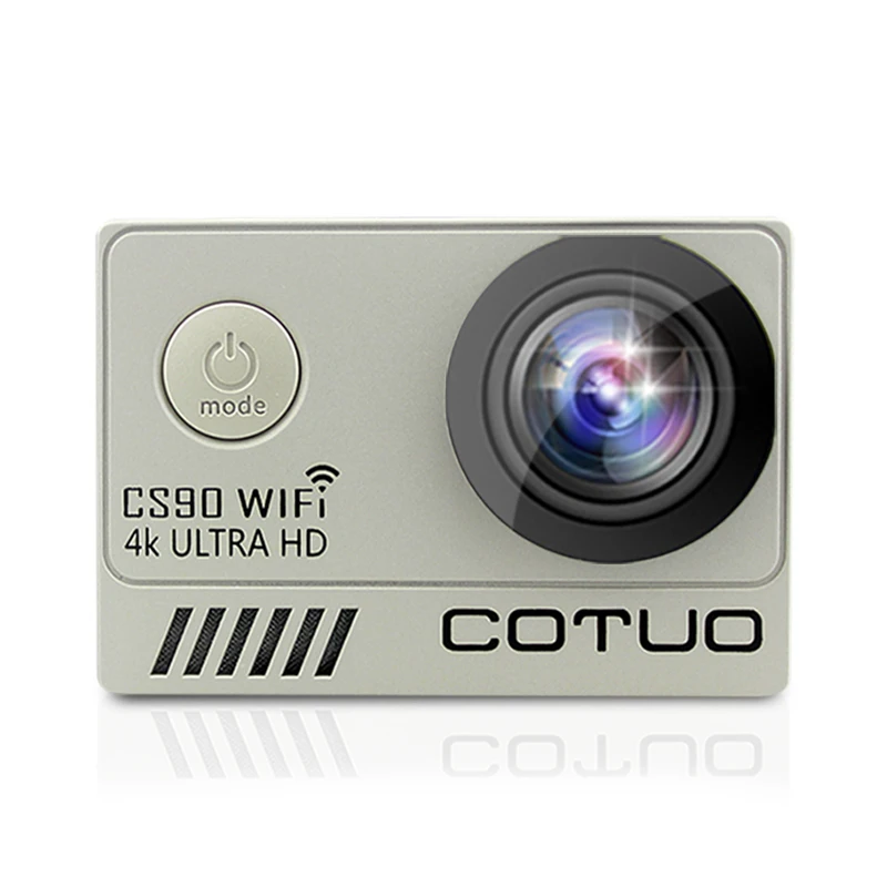 Спортивная Экшн-камера COTUO CS90 NTK96660 4K Ultra HD 2K 30fps Gyro 2," lcd 30m Водонепроницаемая камера для дайвинга go SJ mini camDV 5000pro WiFi