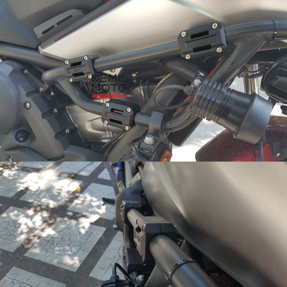 Защита бампера двигателя мотоцикла декоративный блок 25 мм Crash Bar для BMW R1200GS LC ADV HONDA