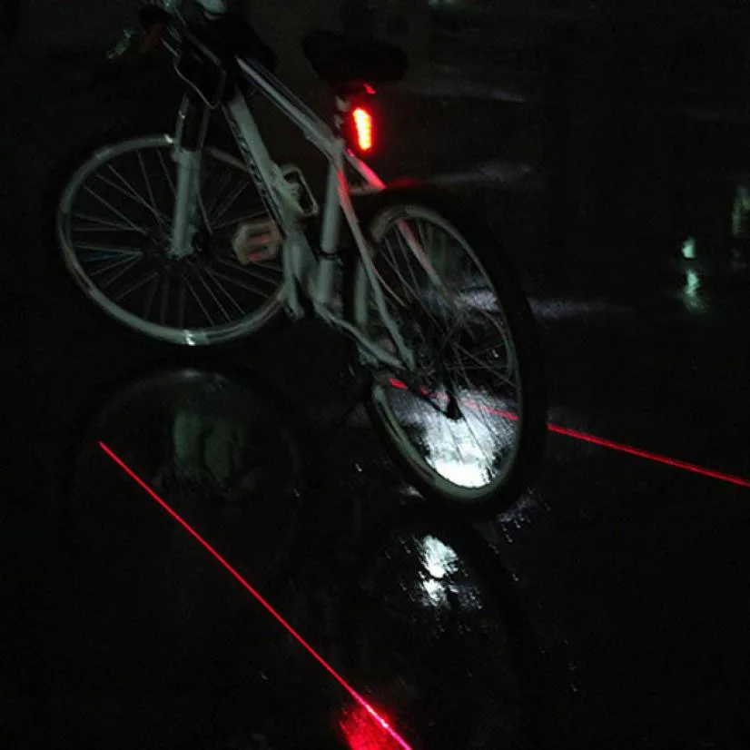 Яркий велосипедный светильник красный 5 светодиодный+ 2 Лазерная безопасность заднего хвоста Предупреждение льная мигающая лампа водонепроницаемый прочный велосипед аксессуары 20