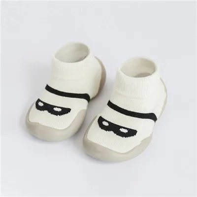 Детские носки с резиновой подошвой; детские носки; мягкая подошва; нескользящие дышащие хлопковые носки для малышей; обувь на мягкой подошве - Цвет: BBX-002(0)D