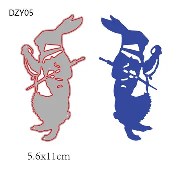 

Rabbit Metal Cutting Dies Stencil DIY Scrapbooking Decorative Craft Photo Album Embossing Folder Paper Crad