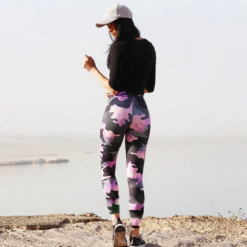 NORMOV Digital Printing Leggings Women 2018 camouflage