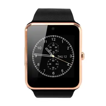 

GT08 Smart Watch Metal Strap Bluetooth Wrist Smartwatch Support Sim TF Card Android&IOS Watch Multi-languages Wristbands