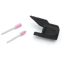 attachment מקדחה מקדחת מדריך מחדד Attachment רוטרי חידוד מתאם מקדחה (5)