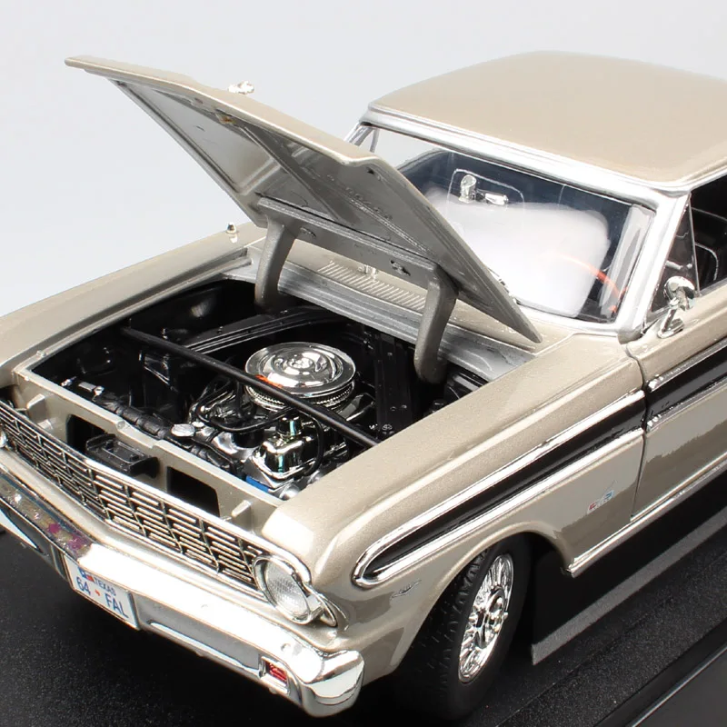 1:18 Масштаб классический ретро дорожный знак 1964 FORD FALCON Sprint hardtop Diecasts& Toy Vehicles модели автомобилей Коллекция игрушек для мальчиков