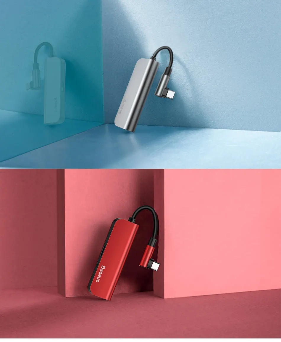 Baseus PD 18 Вт USB C OTG адаптер usb type C до 3,5 мм разъем type-c Aux аудио разъем для Xiaomi Mi 9 samsung S10 S9 USBC сплиттер