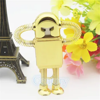 

Free Shipping cool Metal robot USB Flash Drive 8GB 16GB 32GB Mini Doraemon U Disk Pen drive full capacity Key Chain Newest