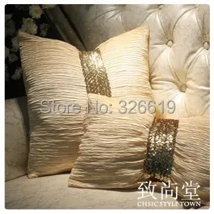 

pillow cushion set luxury ruffle paillette butterfly cushion cover