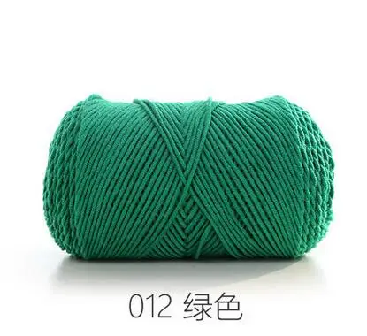 12 193 М Радуга сегмент окрашенная пряжа 5 нитей шерсти DIY ручной работы вязаный детский свитер шапка шарф диванная подушка - Цвет: 12