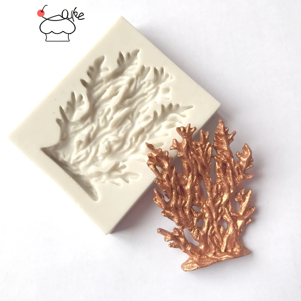 

Aouke Molds Coral Silicone mold fondant mold cake decorating tools chocolate mold L099