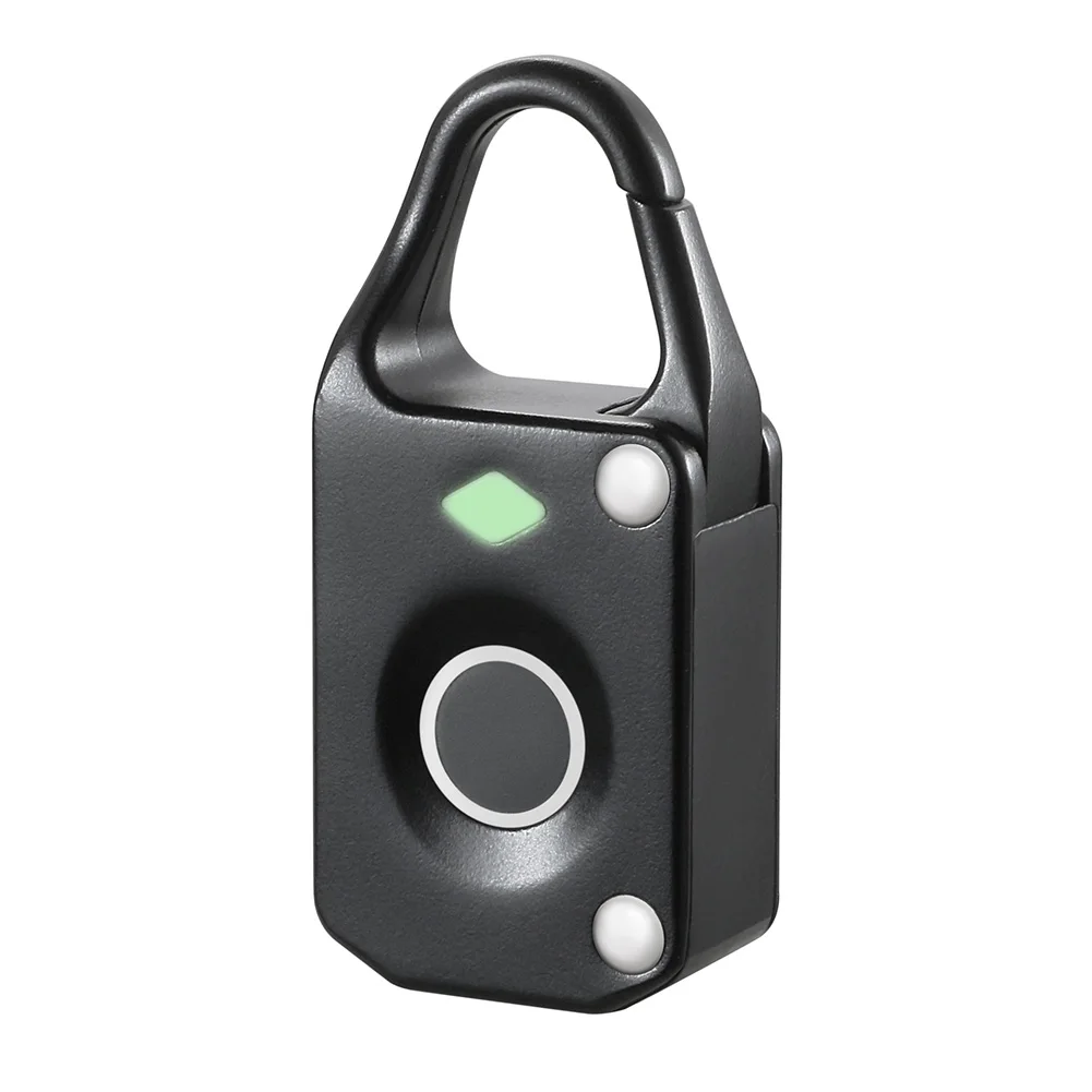 

Keyless Fingerprint Lock Intelligent Anti Theft Electronic Waterproof Luggage Padlock Biometric