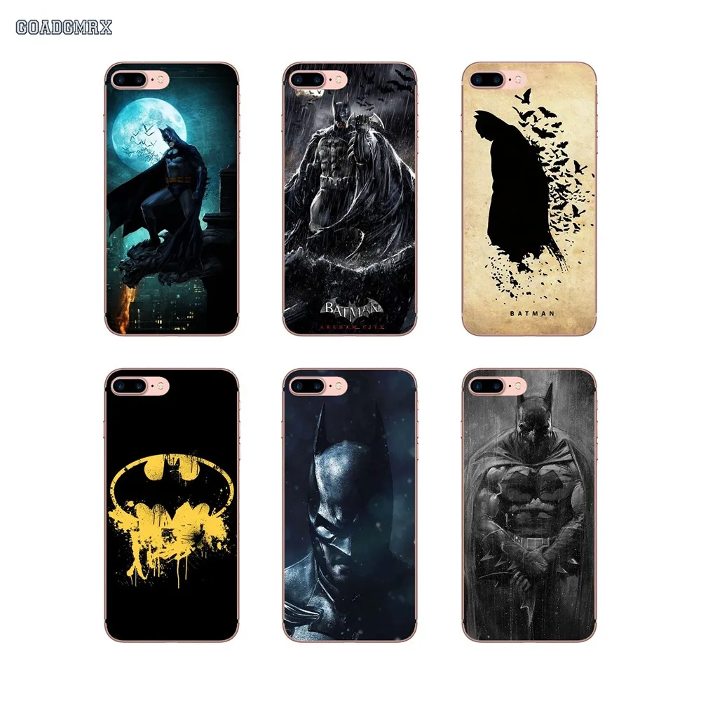 

Unique Batman Cover Case For Huawei P Smart G7 G8 P7 Mate 10 P20 Pro P8 P9 P10 Lite Mini GR5 2017 Transparent Soft Shell Covers