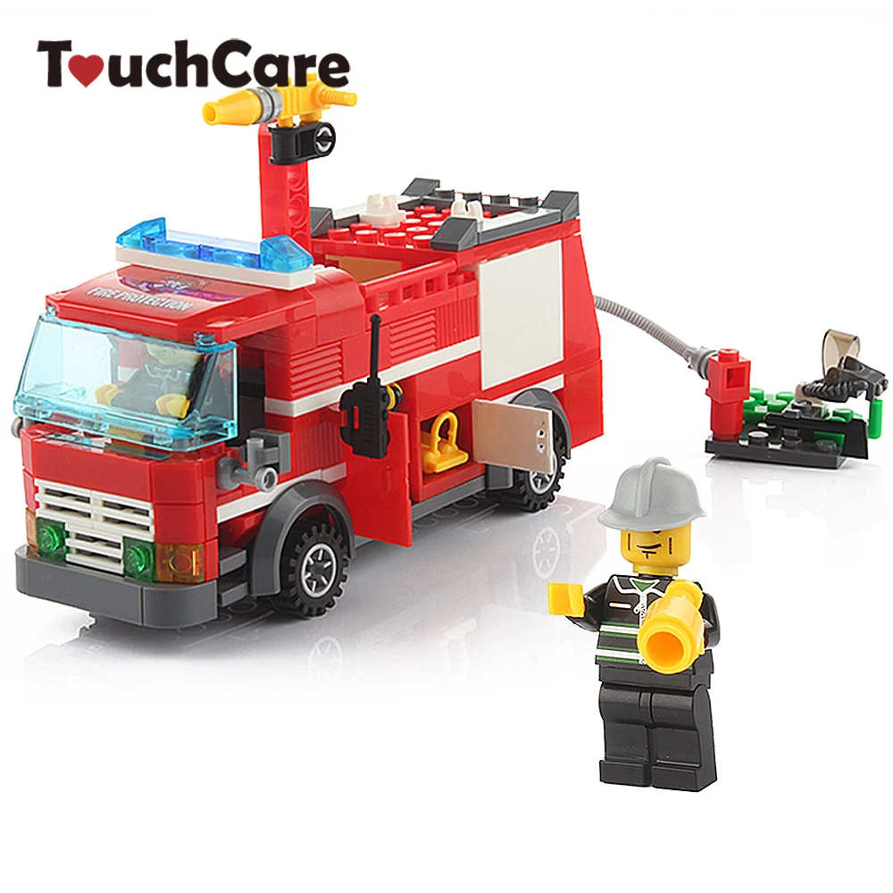 Cartoon Fire Truck Building Blocks Baby Toys Kids DIY Learning Educational Bricks Toys Playmobile Children Gift Toys baby-building-blocks : image Cartoon Fire Truck Building Blocks Baby Toys Kids DIY Learning Educational Bricks Toys Playmobile Children Gift Toys baby-building-blocks
