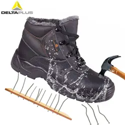Deltaplus/301512 защитная обувь, Нескользящие, антистатические, бархатные, теплые, зимние, низкие температуры, рабочие ботинки, защитная обувь
