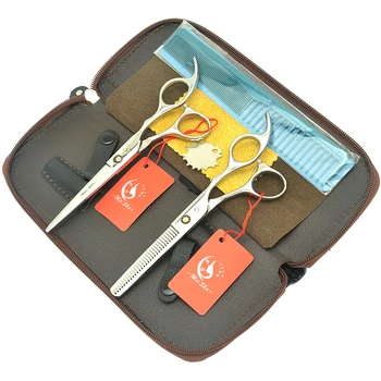 

6.0" Hairdresser's Scissors Japanese 440c Steel Hairdressing Cutting Shears Salon Thinning Trimming Tesoura Hair Razors HA0481