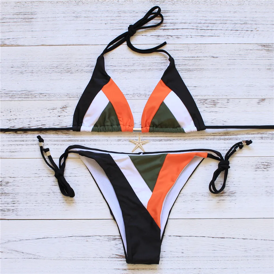 2017 Новый высококачественный Сексуальный Купальник Бикини Печати Купальники