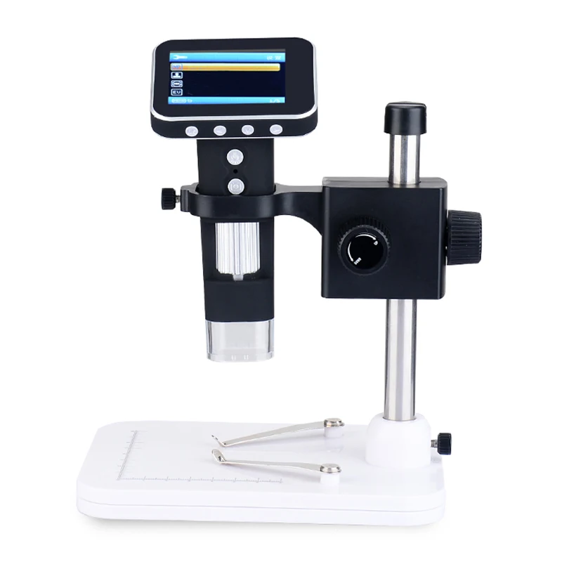 

Portable Digital Microscope LCD Display Electronic Endoscope Magnifier with Stand