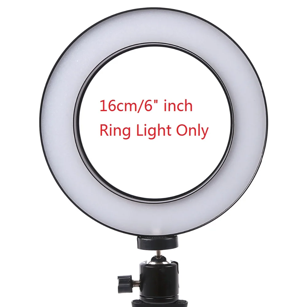 Светильник dow большой/маленький Диммируемый светодиодный студийный кольцевой светильник для камеры, лампа для телефона, видео светильник с штативами, селфи-палка, кольцевой Настольный заполняющий светильник - Цвет: Розовый