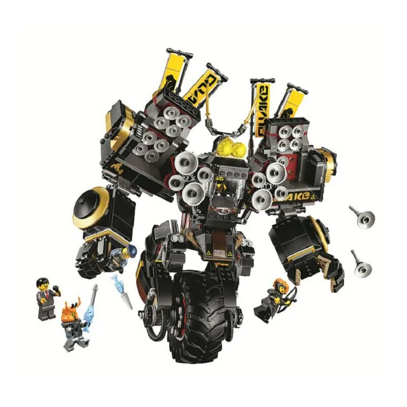 

10800 1232pcs Ninja A Gang's Unicycle Mecha ninja Building Block Compatible 70632 DIY Learning Brick Toys for children