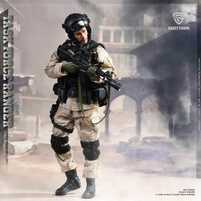 1/12 сумасшедшая фигурка LW002 US Miliary Special Force(ASOC) Мужская фигурка солдата игрушка