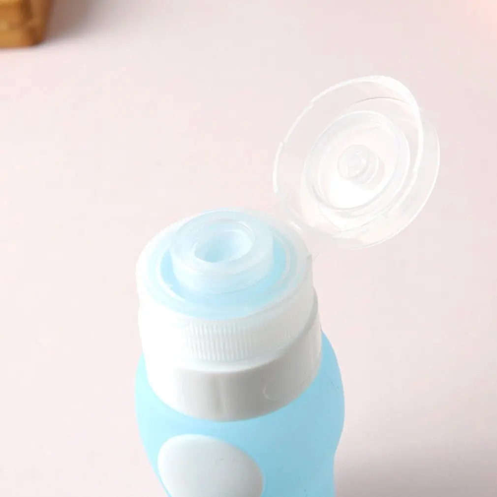 Пустая силиконовая дорожная переносная бутылка тюбики органайзер для лосьона шампунь контейнер для ванны макияж