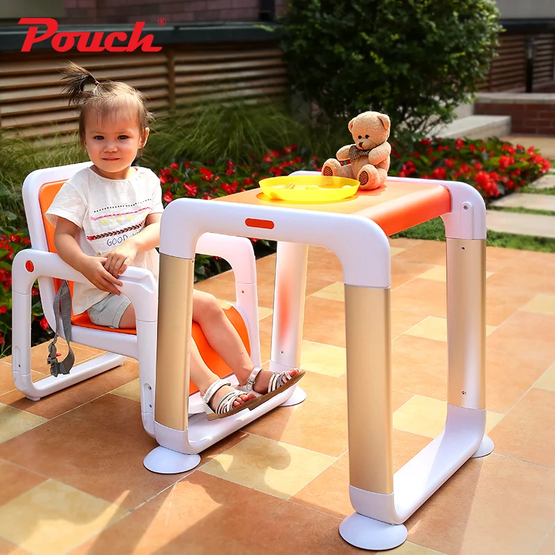 POUCH separate baby dining table, portable kids feeding chair, PP seat kids highchair, 3 in 1 booster seat POUCH separate baby dining table, portable kids feeding chair, PP seat kids highchair, 3 in 1 booster seat