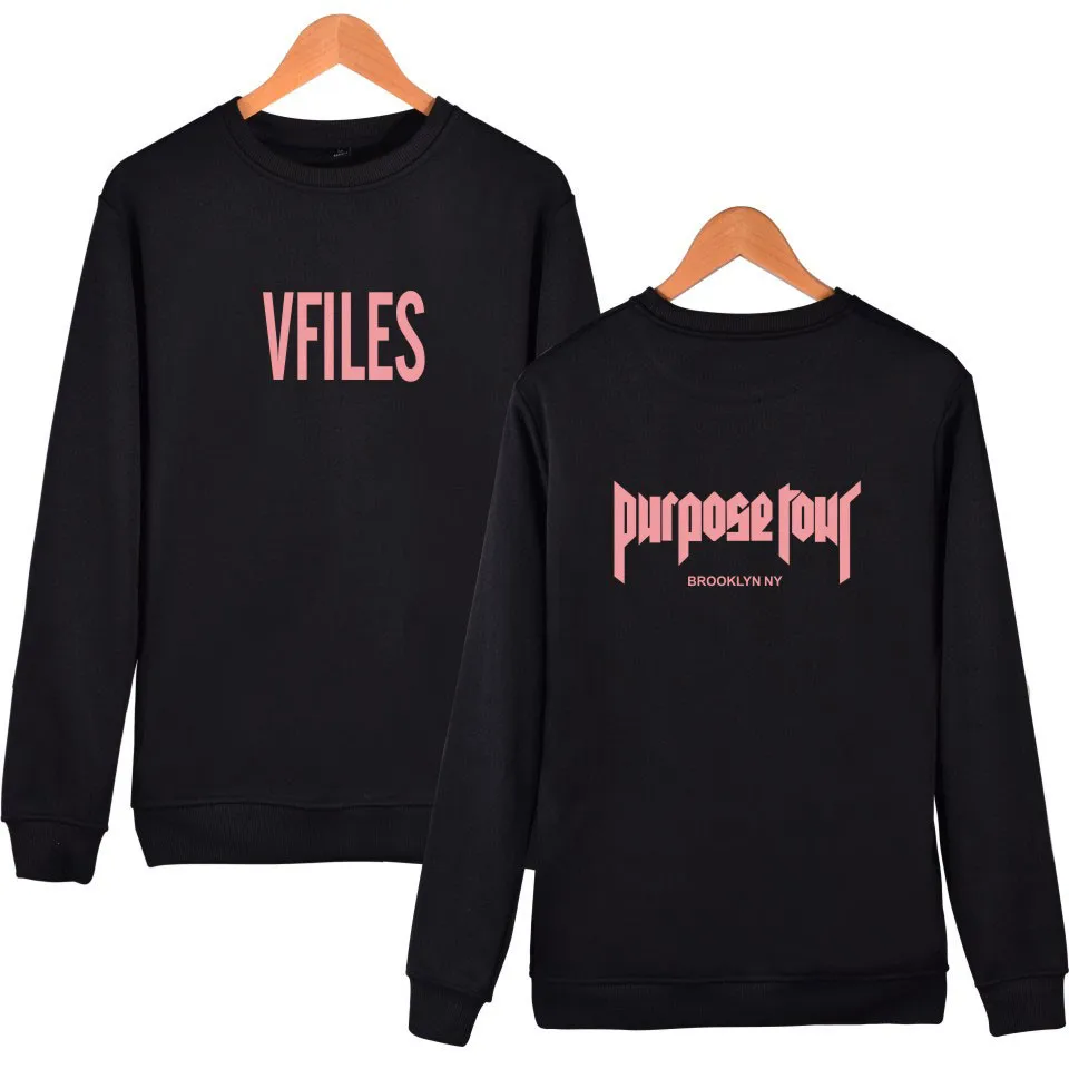 Justin Bieber Hiphop Purpose Tour Style Sweatshirt Brand Designer Sweatshirt Men Clothes Plus Size To 4XL Hoodies