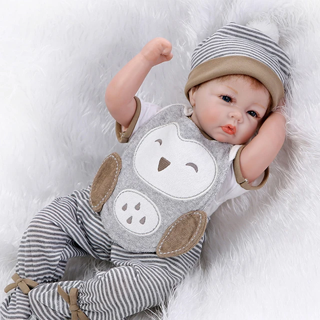 Esta llorando A tientas Bajo Real bebes reborn original NPK dolls 50cm silicone reborn baby boy dolls  for girls children gift newborn babies doll reborn _ - AliExpress Mobile