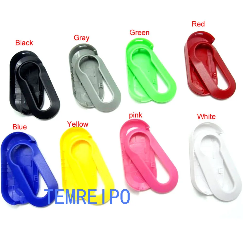 

20pcs/lot Replacement key Cover Case for Fiat 500 Panda Punto Bravo Case Remote Key Shell Colorful