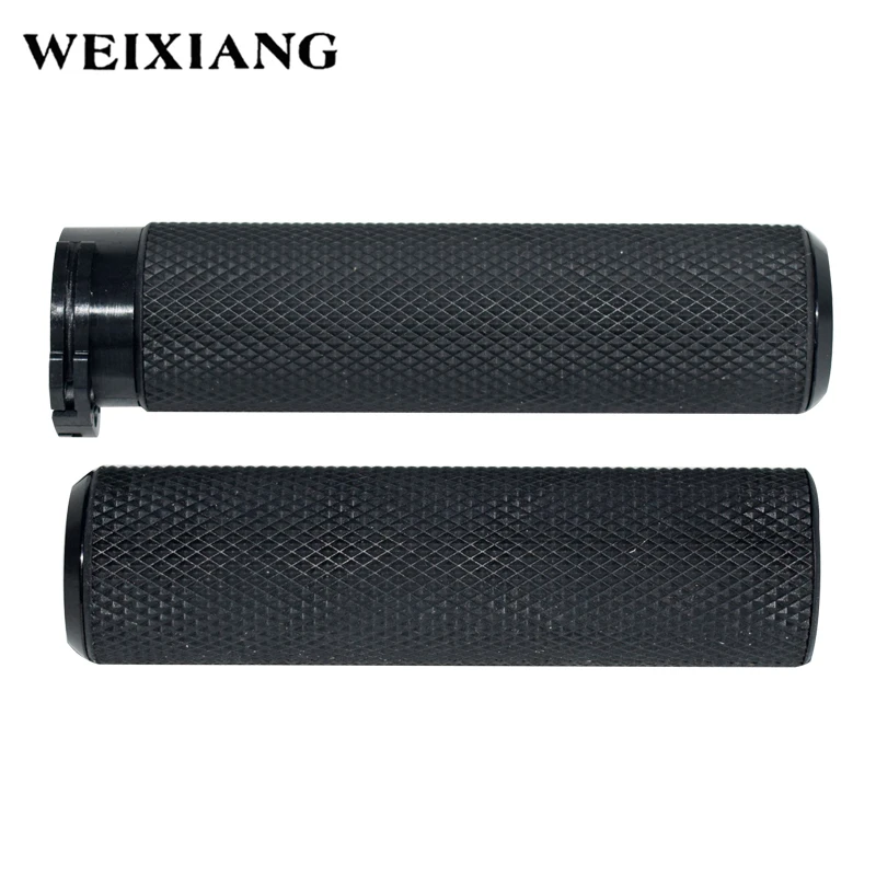 25mm Motorcycle ATV Handlebar Grip Throttle Oiler Handle Bar Grips For Harley Great Glide 883