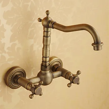 

Free shipping cheapest price antique faucet with solid brass basin sink faucet , single handle antique bathroom basin mixer tap