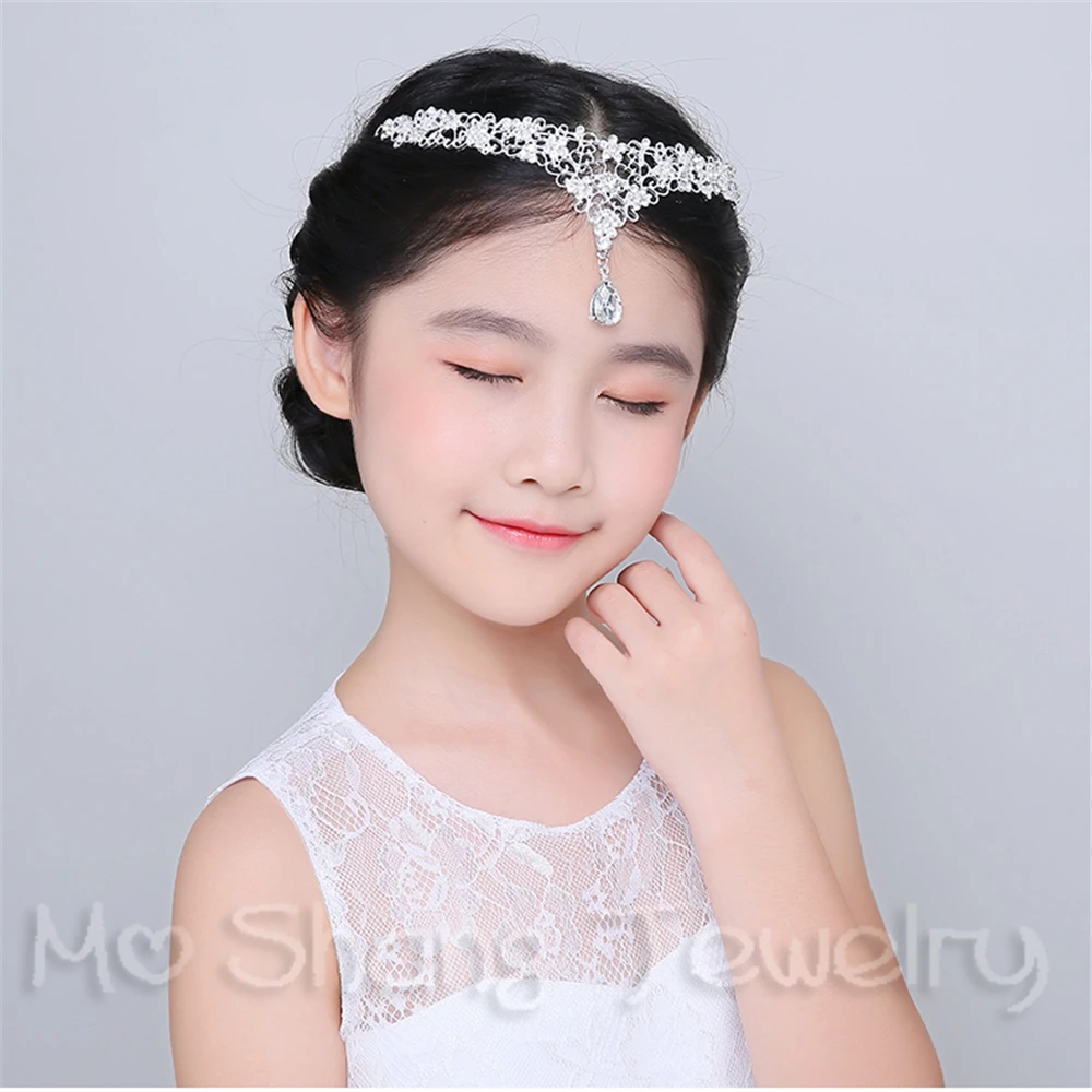 Buy Beautiful Crystal Princess Forehead Chain Between
