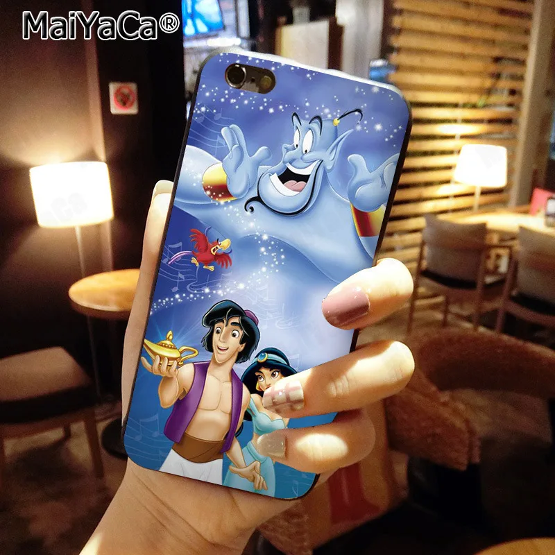 MaiYaCa Genie Aladdin Phone Case Slim Clear Soft TPU Back Cover for Apple iPhone 8 7 6 6S Plus X 5 5S SE XS XR XS MAX Cover MaiYaCa Genie Aladdin Phone Case Slim Clear Soft TPU Back Cover for Apple iPhone 8 7 6 6S Plus X 5 5S SE XS XR XS MAX Cover