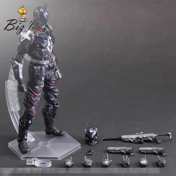 

27cm Batman Action Figure Play Arts Kai Arkham Knight Robin PVC Kids Gift Toys doll Anime Movie Model Movable Cosplay collection