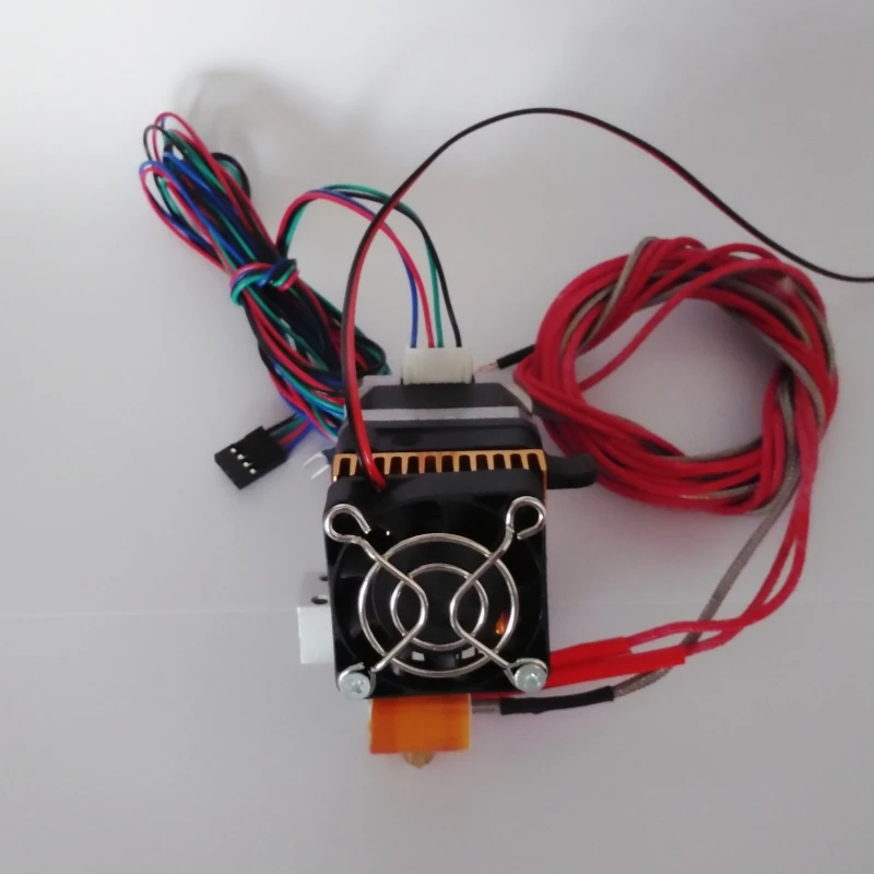 Xc3dmaker 3d принтер j глава Hotend с Один Вентилятор Охлаждения для 1.75 мм/3.0 мм MK8