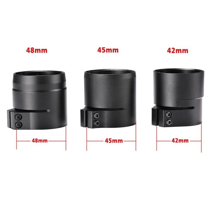 

PARD NV007 Digital Night Vision Adapter Sleave 42/45/48mm 3 size bayonet Fit for NV007 night Vision 48mm Bracket