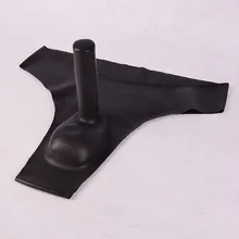 Мужские сексуальные резиновые латексные презервативы, Цельные Трусы, нижнее белье, инструмент для секс-игр, трусы с мешочком для пениса