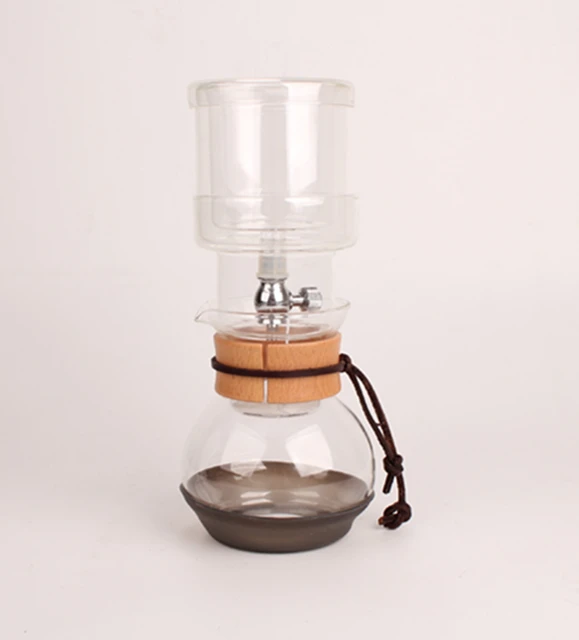 Water drip coffee percolator High quality 2cups Heat resistant Ice drip