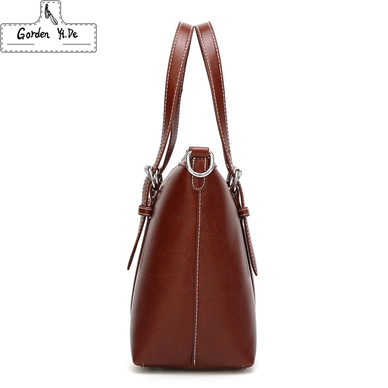 Women Bag Luxury Handbags Outlet Tote Shoulder Soft Women Bag Luxury Handbags Outlet Tote Shoulder Soft Leather High Capacity Vintage Designer Handbag Famous Brands In Bags From Luggage