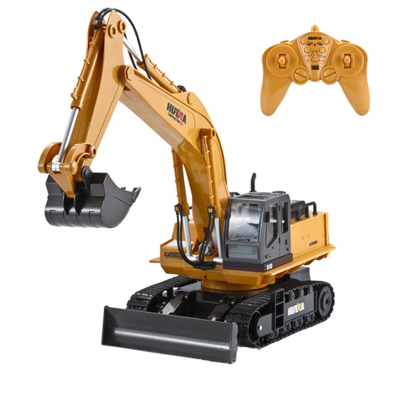 8 12ch Моделирование RC экскаватор музыкальные игрушки и свет детские мальчики