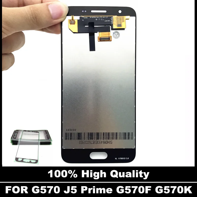 100% Высокое качество LCDs для Samsung Galaxy J5 Prime G570 G570F G570K G570L ЖК-дисплей кодирующий