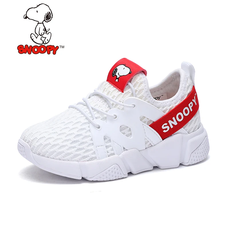 

Snoopy Kids Running Soft Breathable Children Sneakers Air Mesh Casual Shoes Boys Sport Shoe Non-slip Kids Sneakers