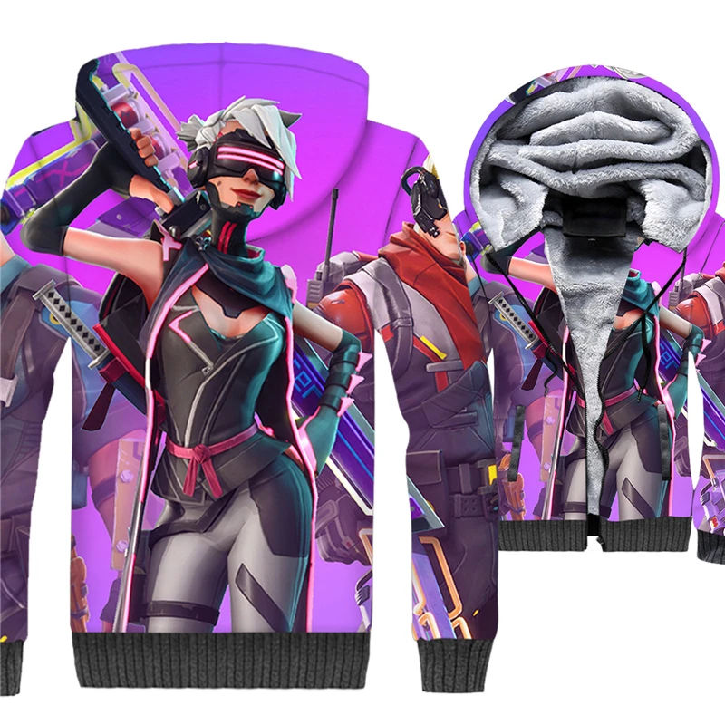 Fans Wear Sweatshirt Battle Royal Zipper Hoodies Cosplay Costume Anime Gaming Battle Night Unisex Winter Hoodie Casual Coat Fans Wear Sweatshirt Battle Royal Zipper Hoodies Cosplay Costume Anime Gaming Battle Night Unisex Winter Hoodie Casual Coat