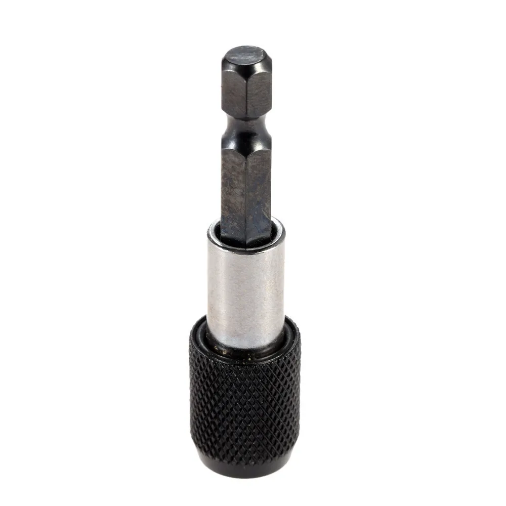

New Hex Shank Quick Release Drill Screw Magnetic Screwdriver Bit Holder 60mm