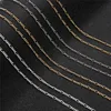 5m/lot Diameter 2mm Link Chain Necklace Gold Silver Rhodium Color Iron Necklace Chains Bulk Diy Jewelry Accessories For crafts ► Photo 1/4