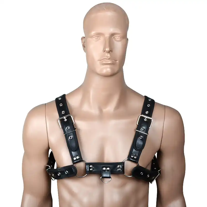 bdsm pu py play Steel cock crusher