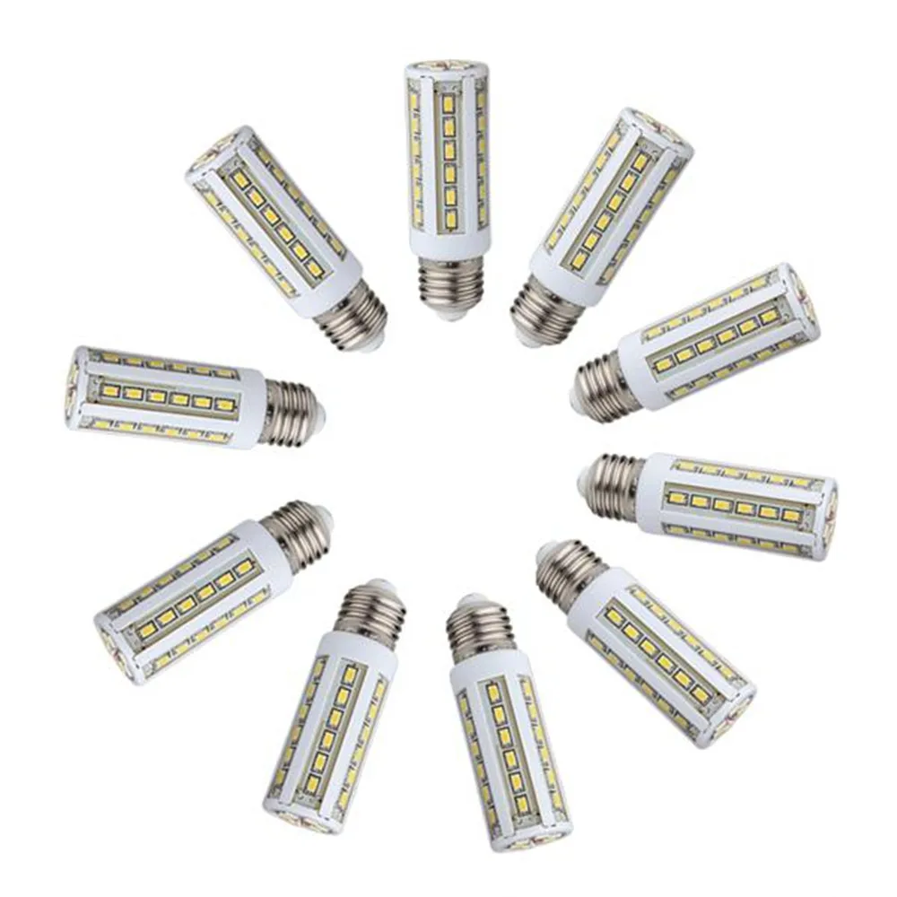 

CROLED 10pcs/set E27 LED Corn Bulb Lamp Pure White High Power 8W 42LEDS Corn Light Bulb Lamp for home Illumination Lighting