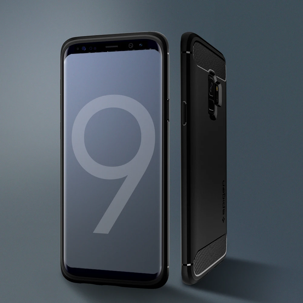 Прочный защитный чехол Spigen для samsung Galaxy S9(нормальный размер