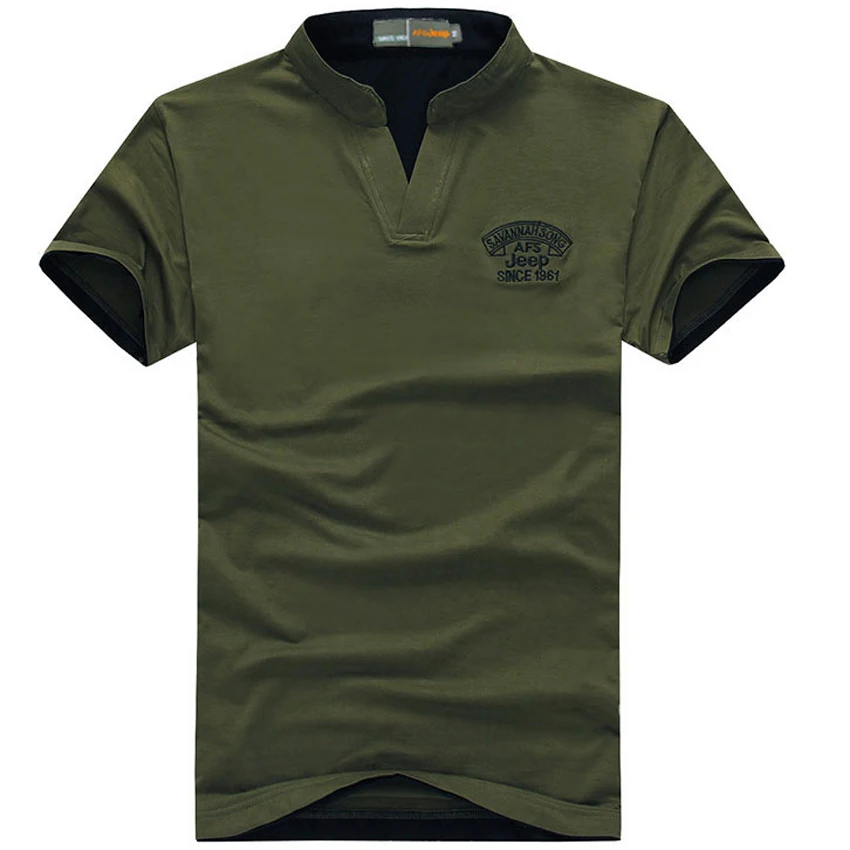 Mens T Shirt New Style V neck Fashion 
