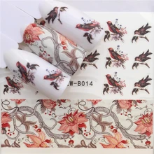 LCJ 31 стиль цветок винтажный дизайн ногтей переводные наклейки DIY Советы